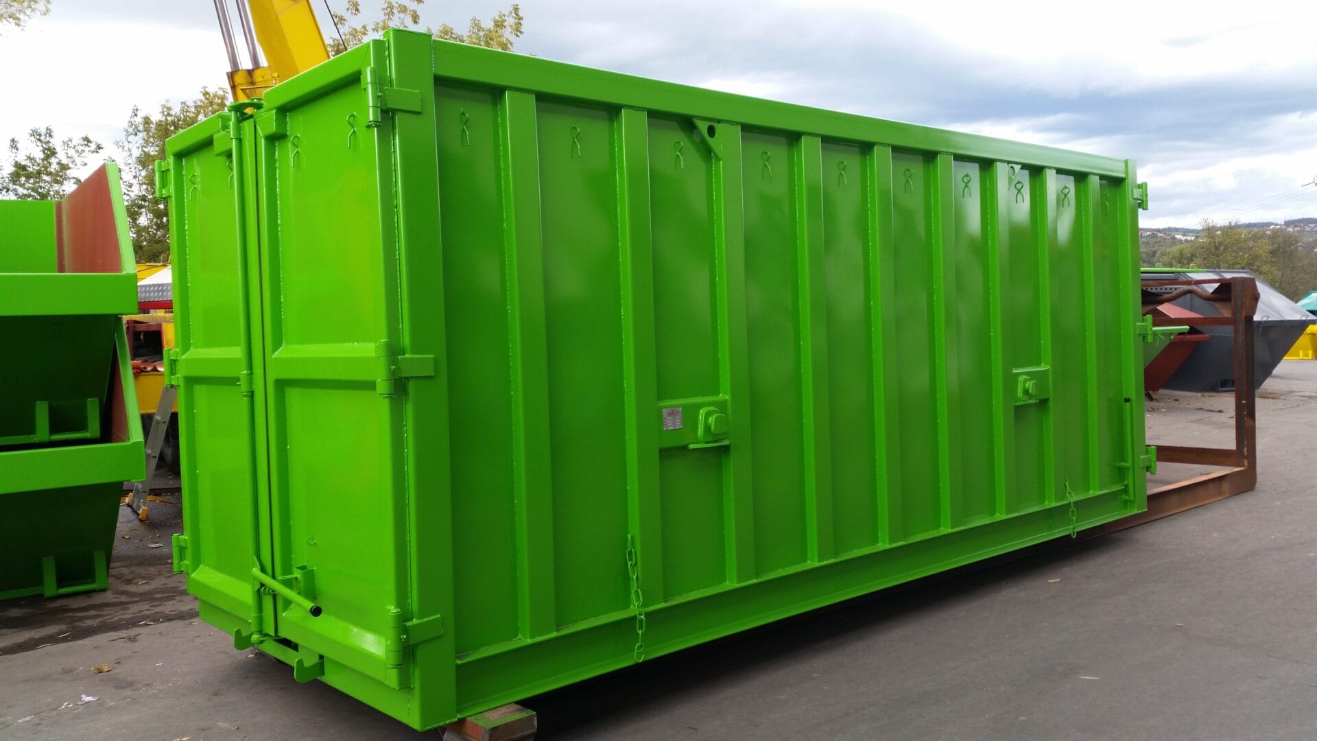 Flachmulde Absetzkippersystem Welaki